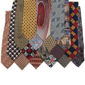 Made In Italy 100% Silk Tie Lot